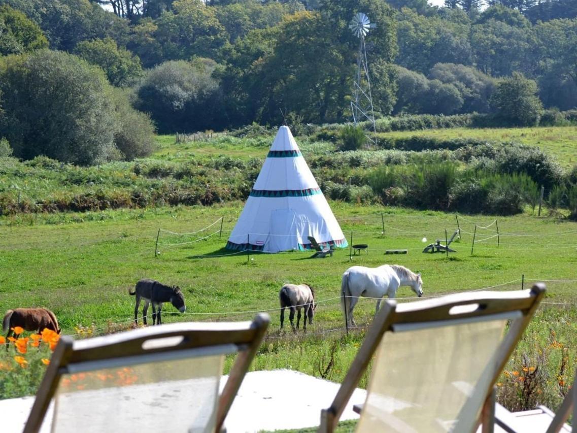 Gites & Tiny Houses Les Hauts De Toulvern Baden Luaran gambar