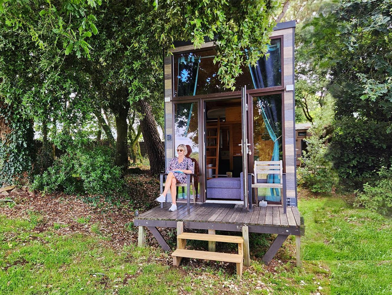 Gites & Tiny Houses Les Hauts De Toulvern Baden Bilik gambar
