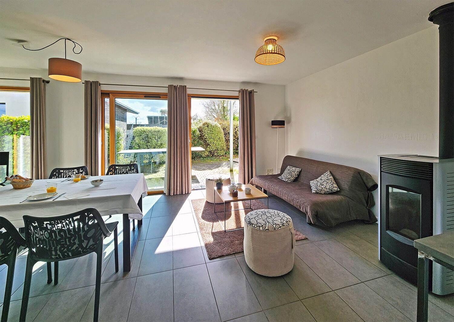 Gites & Tiny Houses Les Hauts De Toulvern Baden Bilik gambar